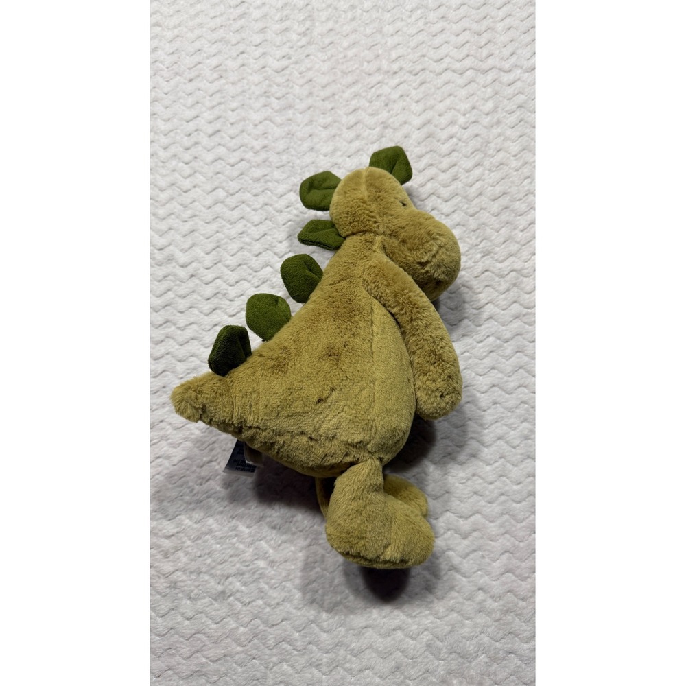 Jellycat Bashful Dino Green Dinosaur Plush Stuffed Animal 12 Inch Medium